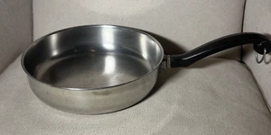 Vintage Farberware Edelstahl 8 1/4" Bratpfanne Edelstahl Aluminium plattiert - Bild 1 von 13