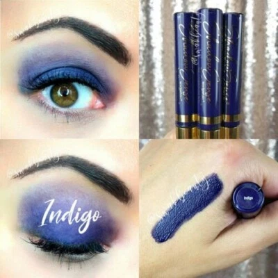 Indigo ShadowSense Eyeshadow a deep matte navy purple eyeshadow.  New Sealed - Image 1 of 4