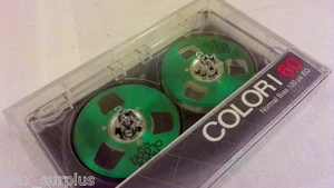 Green Color Reel to Reel Audio Cassette Tape New - Picture 1 of 3