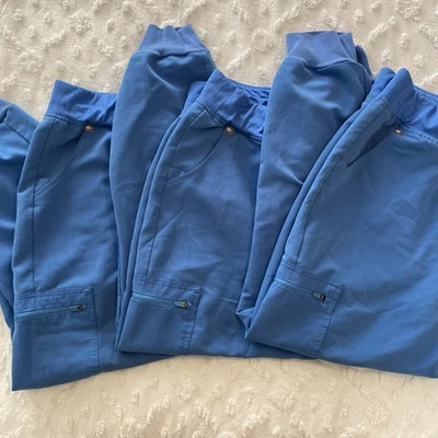 Pantalones Médicos Figs Technical Collection Zamora Jogger Mujer Talla XL P Techo Azul Foto 1 de 4