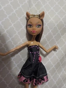 NEU Monster Horror Puppe "Clawdeen Wolf" Kleid, Schuhe, NEU - Bild 1 von 3