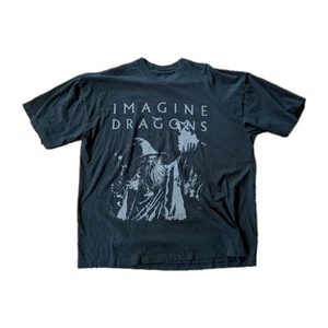 Imagine Dragons Official Wizard LOOM World Tour Black Shirt Size XXL 2024 HTF - Picture 1 of 5