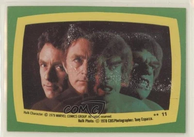 1979 Topps Marvel The Incredible Hulk Stickers Dr David Banner Hulk #11 0e3 - Image 1 of 3