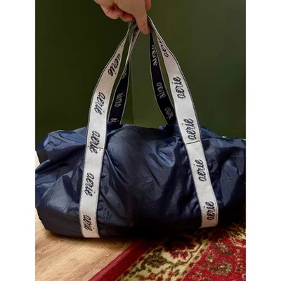 Bolso de Lona Ligero Azul Marino Aerie Foto 1 de 4