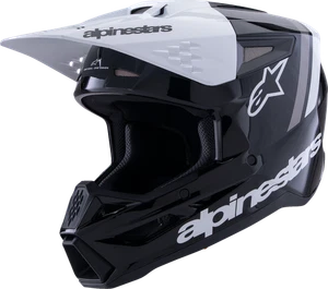 ALPINESTARS SM3 Helmet - Radium - Gloss Black/White/Gray - Medium 8300826-1546-M - Bild 1 von 7