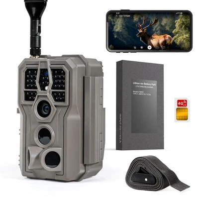 GardePro X66 Pro Cellular Trail Camera - Live View, GPS, 7800mAh Battery - - Image 1 of 4