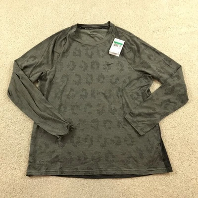 Nike Running Division Therma-FIT ADV Long-Sleeve Shirt XL Top FZ1125-370 Gray - Image 1 of 4