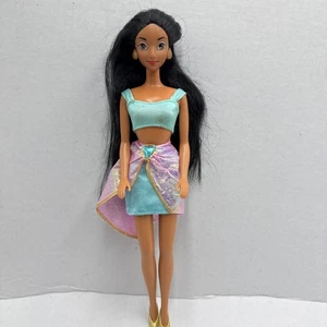Vintage Disney Prinzessin Jasmin Puppe mit Schuhen schöne Haare - Bild 1 von 8