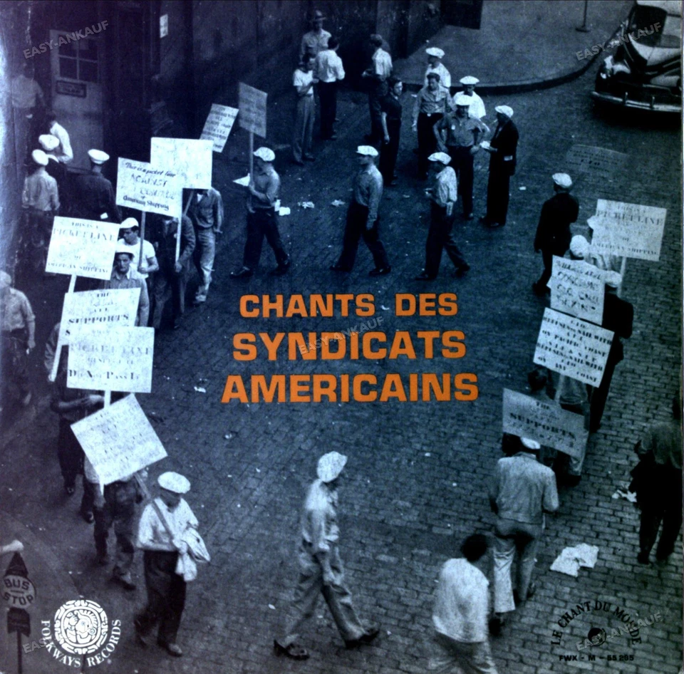 Pete Seeger Et Les Almanac - Chants D. Syndicats Américains FRA LP 1964 FOC .* - Image 1 of 1