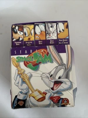 Looney Tunes Stars of Space Jam Complete VHS Box Set Bugs Bunny, Daffy Duck Etc. - Image 1 of 4