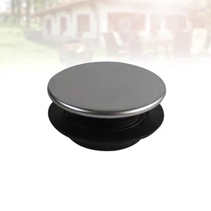 Cubierta de orificio de fregadero de acero inoxidable duradera de 2 piezas para orificio de grifo de cocina - Imagen 1 de 11