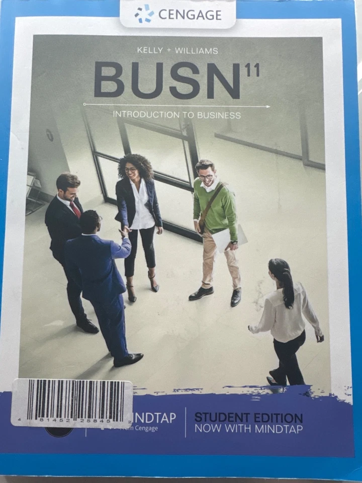 BUSN 11 - Introduction to Business - Cengage - Student edition  - Image 1 of 1