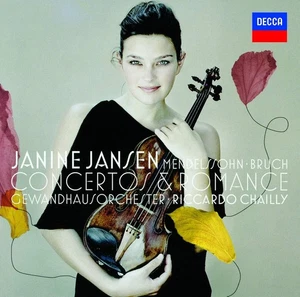 CD New Janine Jansen Violin Mendelssohn/Bruch Concertos Japan OBI - Picture 1 of 2