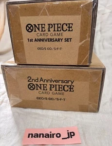 Bandai ONE PIECE Card Game 1st and 2nd ANNIVERSARY SET Collection Japanese 2set - Picture 1 of 1