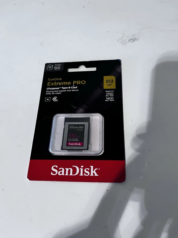 SanDisk 512GB Extreme PRO CFexpress Type B Memory Card - Image 1 of 1