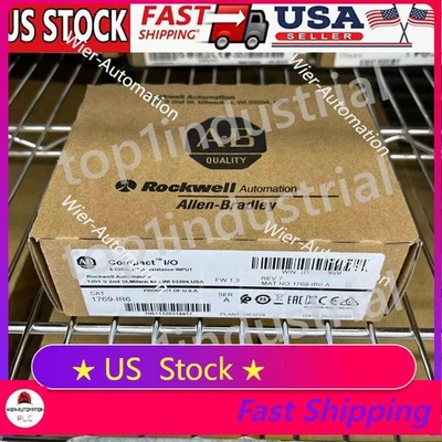 New Factory Sealed AB 1769-IR6 CompactLogix 6 Pt RTD Module 1769IR6 US Free Tax - Image 1 of 4