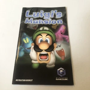 Luigi's Mansion (Gamecube) MANUAL ONLY - Instruction Booklet - Picture 1 of 3