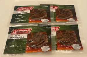 2 Stück - Coleman Zehenwärmer 2er Pack - 4 insgesamt - öffnen, schütteln & warm werden - Neu - Bild 1 von 6