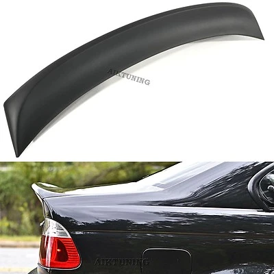 Rear JDM Boot Trunk Ducktail Spoiler Wing Lid Lip (Fits BMW E46 Sedan And CSL) - Image 1 of 4