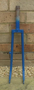 Classic 27" Steel Bike Forks, Unused since Repainted - Picture 1 of 7