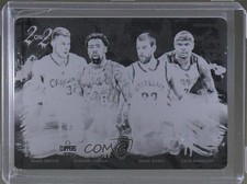 2015-16 Court Kings Printing Plate Black 1/1 Blake Griffin DeAndre Jordan #6 1u6