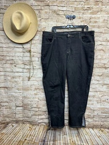 Pantalones de mezclilla Chicos perfectos elásticos novia pierna ajustada adornados al tobillo talla 3 = L - Imagen 1 de 8