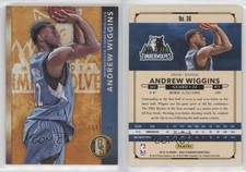 2015-16 Panini Gold Standard /299 Andrew Wiggins (Blue Uniform) #38.2