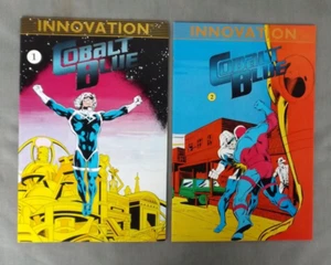 1989 innovation Cobalt Blue #1 & #2 NM - Picture 1 of 3