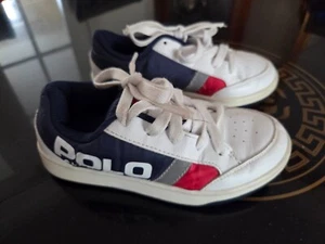 Polo Ralph Lauren boy trainers size 12 uk 30 euro 19.9cm - Picture 1 of 5