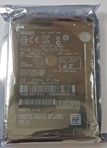 1 TB SATA HGST 5K1000 HTS541010A9E662 5400rpm 8MB 2.5" interne Festplatte Neu - Bild 1 von 1