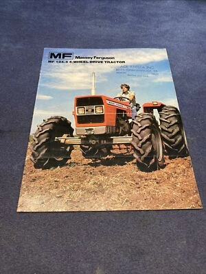 Massey Ferguson 184-4 Tractor Dealer's Brochure YABE15 MF Quick Ship - Image 1 of 4