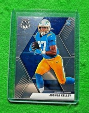JOSHUA KELLEY MOSAIC SILVER CHROME ROOKIE CARD CHARGERS 2020 PANINI MOSAIC RC 