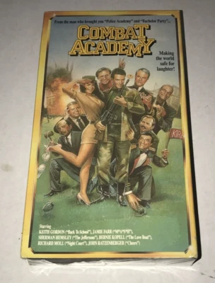 Combat Academy 1991 VHS Sealed in Shrink Wrap Starmaker Movie Video Film NOS - Image 1 of 3