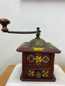 ‼️ Antik Kaffeemühle Grinder Mill Moulin Molinillo Cafe Leinbrocks Ideal Mutzig - Bild 1 von 4