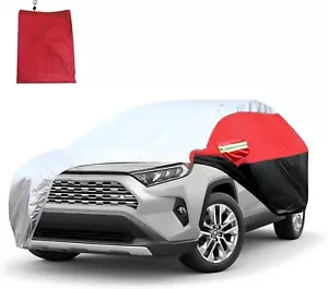 XXL Large Waterproof Full SUV Car Cover Snow Dust All Weather Protector Outdoor - Picture 1 of 7