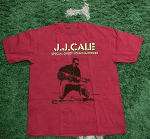 Camiseta J.J. Cale Concert Roja Live Unisex Algodón Talla Completa BL2.294 - Imagen 1 de 2