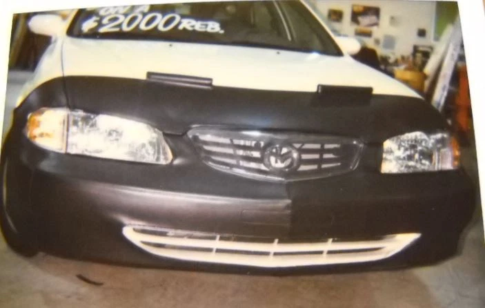 Sujetador con cubierta de máscara frontal Lebra para MAZDA 626 2000-2002 sin luces antiniebla Foto 1 de 1