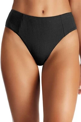 Vitamin A Para Mujer 243005 Sienna Cintura Alta Bikini Parte Inferior Traje de Baño Talla XS Foto 1 de 2
