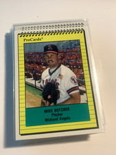 MIKE BUTCHER 1991 ProCards Midland Angels PWE SHIP