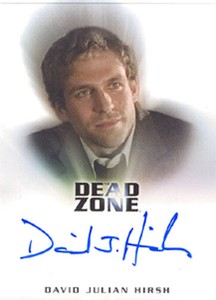 Rittenhouse 2004 The Dead Zone: Seasons 1 & 2 David Julian Hirsh Autograph Card