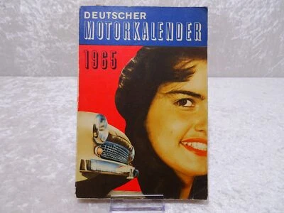 Y3TnM9 - Deutscher Motorkalender 1965 - Vintage - Bild 1 von 4