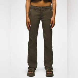 PrAna Halle Pant has n Slate Green - Picture 1 of 9