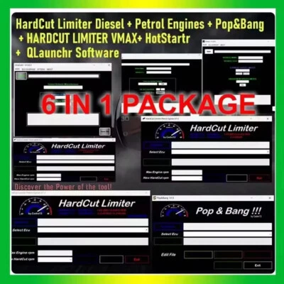 Hardcut Pack 7 in 1 HardCut Limiter Diesel + Gasoline + Pop and Bang