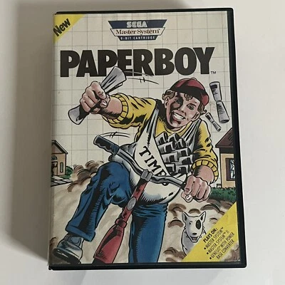 Sega Master System - Paperboy - CIB Complete / Tested - Image 1 of 4