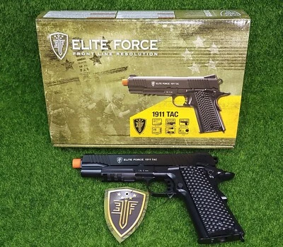 Pistola de Airsoft Umarex Elite Force 1911 TAC CO2 Blowback 6 mm, negra - 2279555 Foto 1 de 4
