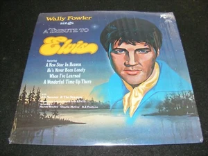 Cool ELVIS PRESLEY Tribute LP WALLY FOWLER 1977 Gospel DOVE In Shrinkwrap SUMNER - Picture 1 of 4