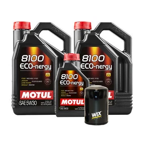 11L Motul 8100 ECO-NERGY 5W30 Wix Filter Motor Oil Change Kit API SL - Picture 1 of 1