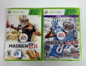 XBOX360 2 Spiele Konvolut Madden 11 und 13 gebraucht - Bild 1 von 2