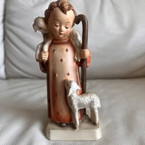 M.J. Hummel Good Shepherd Boy Porcelain Figurine Western Germany RARE! - Picture 1 of 8