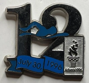 Prendedor Olímpico de Natación ~ Juegos de Verano de Atlanta 1996 ~ Día 12 - Imagen 1 de 8